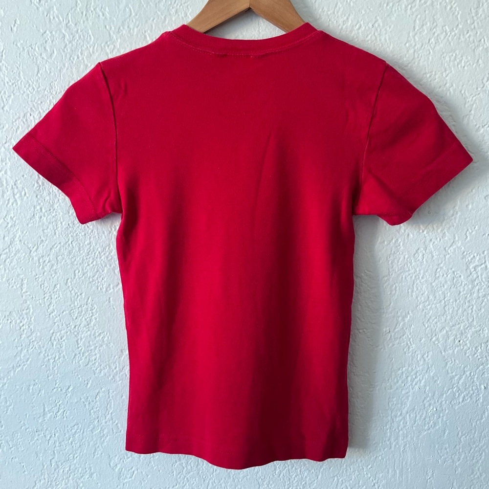 Playboy Y2K Iconic Red White Star Short Sleeve - Picture 4 of 7